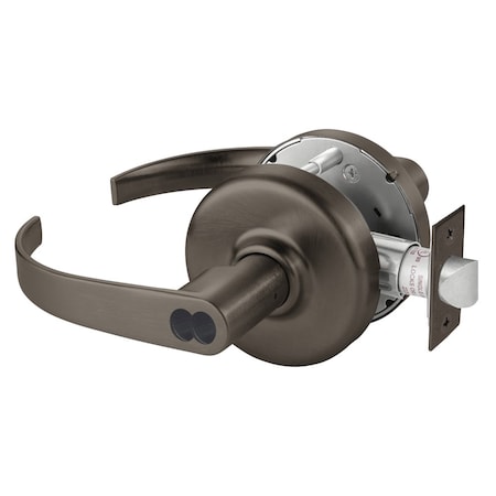 Corbin Russwin Grade 2 Entrance or Office Cylindrical Lock, Princeton Lever, Corbin Russwin 6-Pin LFIC Less Core, O CL3851 PZD 613 CL6